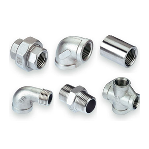 Screwed elbow, Tee,  Cross, Couplings & Caps